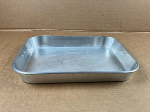 Sartén para pasteles de lasaña asado de aluminio Mirro 5476M 15 x 11 x 2 asas desplegables EE. UU. - Imagen 1 de 8