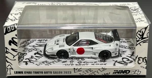 INNO64 LBWK Ferrari F40 Tokyo Auto Salon 2023 Blanco 1:64 - Imagen 1 de 1