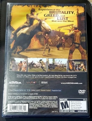Gun Playstation 2 Brand New Factory Sealed Sony PS2 Mint Black Label 🔥 - Image 1 of 2