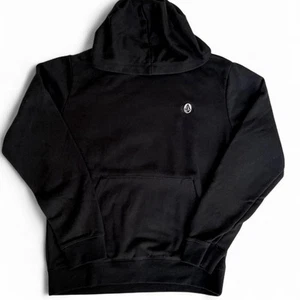 Volcom Girls Black Hoodie XL 16 Years Pre-Owned - Picture 1 of 3