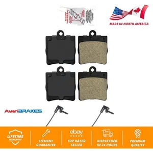 Rear Ceramic Disc Brake Pad & Wear Sensor Kit For Mercedes-Benz SLK230 C230 C280 - Picture 1 of 1