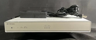 Cisco ISR C1111-8P 8 Port Gigabit Integrated Services Router w/ Power Adapter - Image 1 of 4