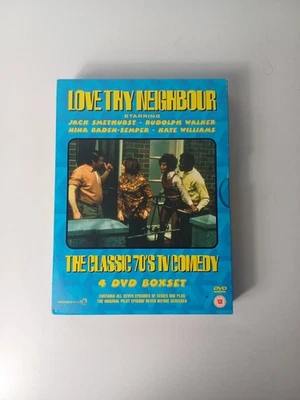 Love Thy Neighbour Complete Series 1 Retired Banned Comedy 70s Sitcom Region 0 - Image 1 of 4