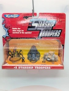 Micro Machines Starship Troopers Set 2 Warrior Bug Plasma Droid Ship - Picture 1 of 5