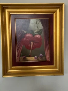 vladimir kush original. Hibiscus Dancer Giclée. #225 of 250 - Picture 1 of 4