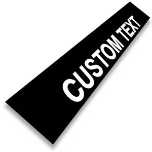 Custom Text Windshield Sun Visor Decal JDM Stance Car Sticker Banner Graphics. - Picture 1 of 3