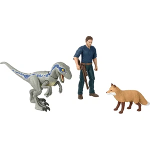 Jurassic World Dominion Owen & Velociraptor Beta 2 Pack Action Figure Set - Picture 1 of 6