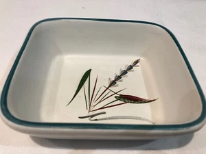 Denby Bourne Stoneware Greenwheat pattern - signed A College - Platter - Picture 1 of 6