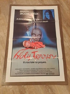 HOLY TERROR! '81 ALICE SWEET ALICE B.SHIELDS ORIGINAL U.S. OS FILM POSTER 27x41 - Picture 1 of 9