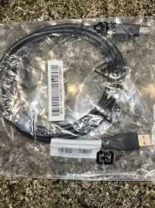 Genuine HP 6ft SuperSpeed USB 3.0 Cable 389G1758 917468-003 USB Type-A - Type-B - Picture 1 of 5