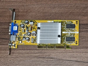 ASUS V8170 Magic NVIDIA GeForce4 MX440-SE 64MB DDR AGP VGA Graphics Card - Picture 1 of 2