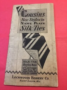 Antike Verkäufer Muster Herren Krawatten MUST SEE St aus St Louis sehr selten 30er Jahre - Bild 1 von 13