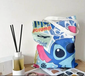 STITCH TOTE BAG FOR SCHOOL WORK AND SHOPPING - Picture 1 of 1