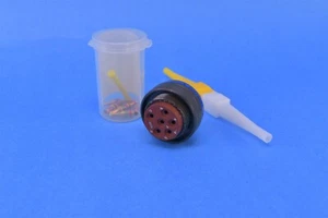 Amphenol Aerospace Mil-Spec 6P Circular Connector Male Pins Crimp MS27484T16B6P - Picture 1 of 5