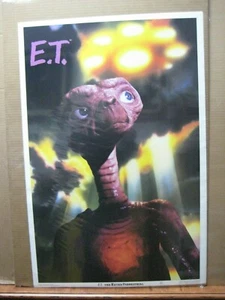 Affiche ancienne E.T. Le film extra-terrestre 1982 Alien Inv#G6168 - Photo 1 sur 5