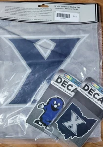 Lot of Xavier University Decals & Garden Flag - Picture 1 of 4