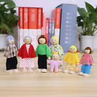 7PC Miniatures 1:12 Scale Dollhouse Floral Skirt Mom Ragdoll Family Member Set