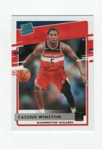 2020-21 PANINI DONRUSS RATED ROOKIE - CASSIUS WINSTON WASHINGTON WIZARDS #249 - Bild 1 von 5