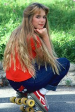 KIM RICHARDS FULL LENGTH 1980'S COLOR POSTER PRINT