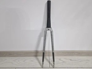 Bianchi Road Bicycle Carbon Fork K-VID 700c Tappered 217mm Steering 1"-1/8 - Picture 1 of 6