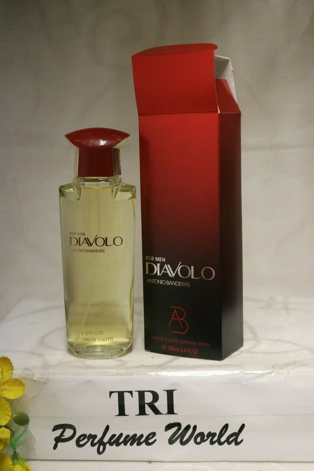 DIAVOLO by Antonio Banderas for Men Eau De Toilette 3.4 Oz 100 Ml Spray