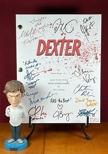 Dexter Pilot Script Signed- Autograph Reprints- Dexter TV Show - Picture 1 of 8