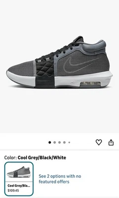 Nike LeBron Witness 8 Boys Youth Size 5.5Y - Image 1 of 4