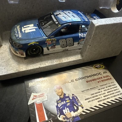 Dale Earnhardt Jr 88 Nationwide Insurance Bud Duel 2015 victoria 1/24 Lionel... Foto 1 de 4