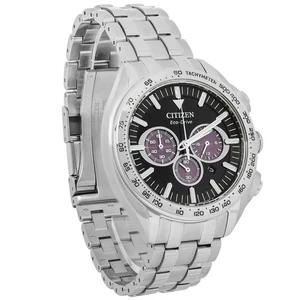 Reloj Citizen Hombre Carson Acero Inoxidable Cronógrafo Eco-Drive CA4540-54E - Imagen 1 de 4