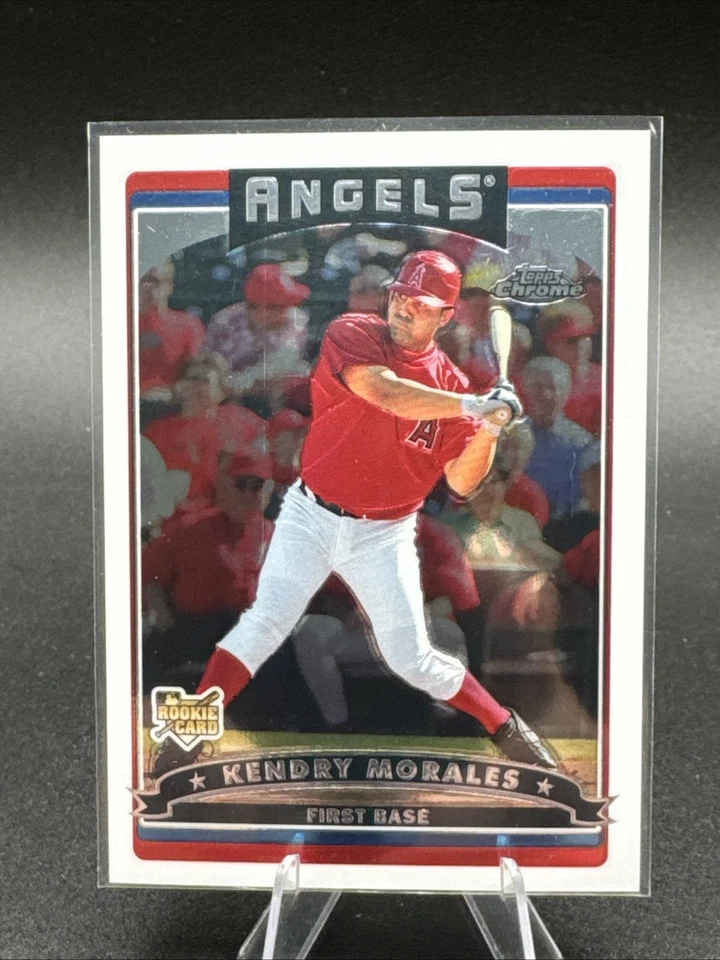 2006 Topps Chrome - Rookie Logos Kendrys Morales #CRC34 /599 - Image 1 of 4