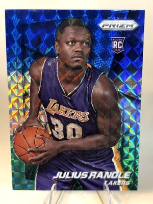 2014-15 Panini Prizm - Julius Randle #257 azul y verde mosaico Prizm (RC) Foto 1 de 2