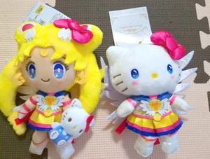 SANRIO Eternal Sailor Moon Cosmos Hello Kitty große Plüschpuppe 29 cm 2 Sorten Neu - Bild 1 von 2