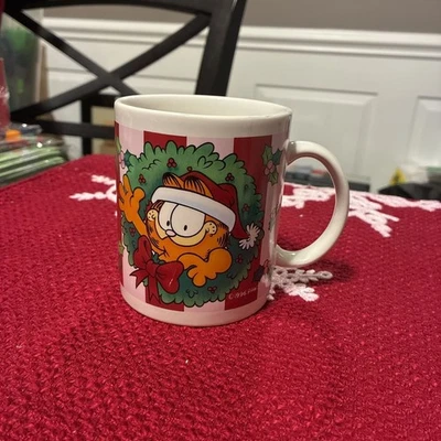 Vintage Garfield "Ho Ho Ho Merry Christmas" Tasse 1996 PAWS - Bild 1 von 4