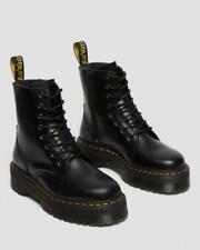 Dr. Martens Jadon Platform Leather Women's Boot - Black Polished Smooth, Size: 9US (15265001)