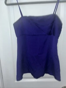 Alice and Olivia Purple Silk Top - Picture 1 of 4