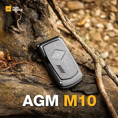 AGM M10 Flip 4G Rugged Feature Phone Large Button Large Icon Senior Basic Phone - Image 1 of 4
