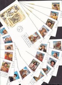 1994 Legends of the West Sc 2869 full set on 20 Artmaster cachets Laramie WY (AL - Picture 1 of 4