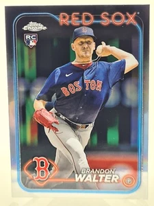 Brandon Walter 2024 Topps Chrome Rookie Refractor #254 Boston Red Sox RC - Picture 1 of 2