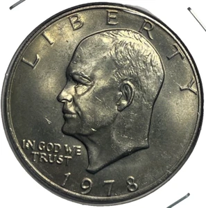 1978 EISENHOWER DOLLAR UNCIRCULATED NOT SILVER!!!! - Picture 1 of 2