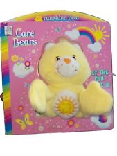 Vtg 2003 Care Bears Let The Fun Shine In, 3D Plush Funshine Care Bear Book