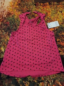 Harper Canyon Pink Beet Root Palm Tree Toddler Girls Tank Size 4 NWT Nordstrom - Picture 1 of 4