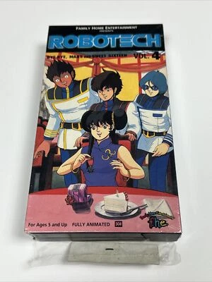Robotech VHS Volume 4 FHE Family Home Entertainment - Image 1 of 3