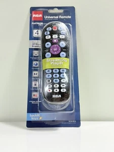 RCA Universal 4-Device Big Button Universal Remote with Streaming (RCR414 SiBHE) - Picture 1 of 4