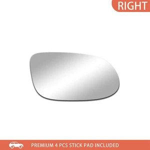 Mirror Glass For 1999-2004 Mercedes-Benz Slk230 Sl150 RH Side Convex+Adhesive - Picture 1 of 9