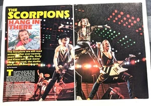 PÓSTER PINUP SCORPIONS / KLAUS MY / REVISTA RUDOLF SCHENKER CENTERFOLD + DVD - Imagen 1 de 1