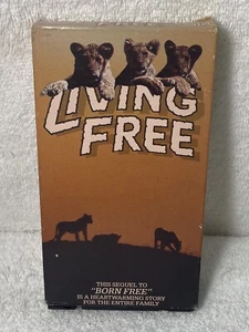 Living Free (VHS, 1995) Nigel Davenport, Susan Hampshire - Bild 1 von 6