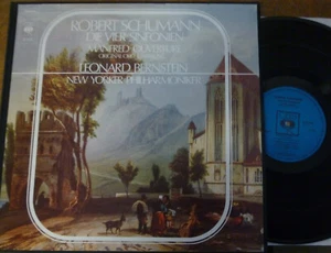 LEONARD BERNSTEIN / SCHUMANN the 4 symphononies - Manfred overture  / CBS - Picture 1 of 1