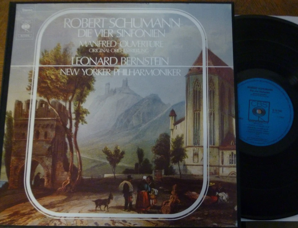 LEONARD BERNSTEIN / SCHUMANN the 4 symphononies - Manfred overture  / CBS - Image 1 of 1