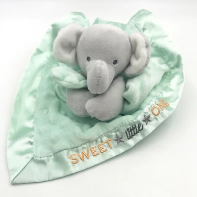Child of Mine Elephant Lovey Sweet Little One Security Blanket Baby Soother - Image 1 of 4