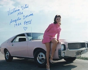 Victoria Vetri signed 8x10 photo Angela Dorian sexy Playboy Playmate model - Picture 1 of 1